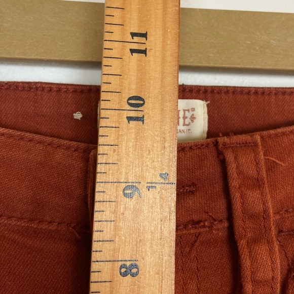 Shyanne Women's Bootcut Jeans Size 29 Rust Studded Western Cowgirl Retro Grunge - Picture 7 of 12